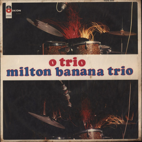 Lp O Trio Milton Banana Trio - 1968 - Capa E Lp - Zerado