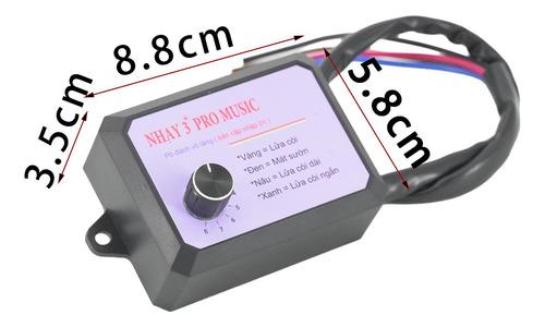 Control De Sonido Del Controlador De Bocina De Coche,