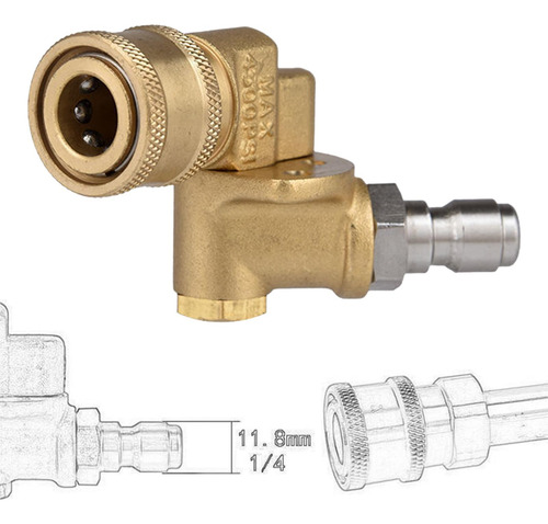 Quick Connector Adaptor Garden Hose Fittings Brass Durable