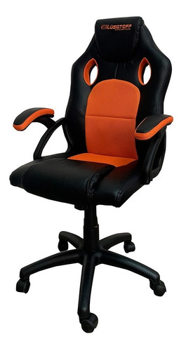 Imagen 1 de 6 de Silla Gamer Lusqtoff Sillon Gaming Play Pc Ruedas Oficina Mm