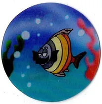 Comprar Tazo Formis Peces Y Animales Marinos 3 D   -    Pez Arcoiris