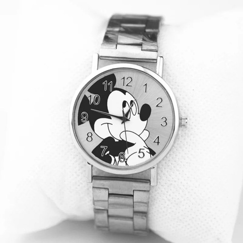Reloj  Cuarzo Mickey Mouse Acero Inoxidable