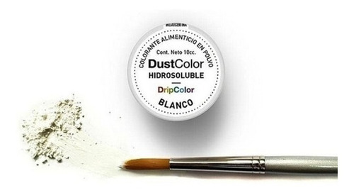 Colorantes Hidrosolubles Dustcolor 10cc Comestibles Veganos Tipo Blanco