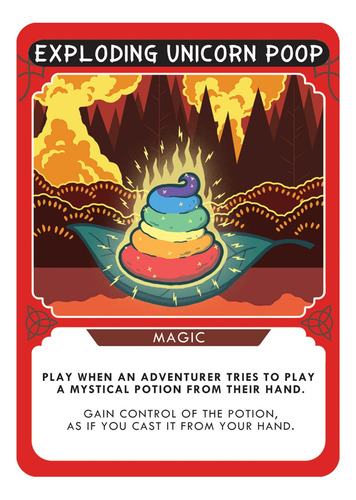 Flame Point Games Magical Unicorn Quest Dragons Lair Expansi