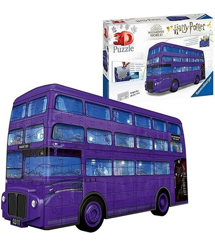 Ravensburger  Harry Potter Knight Bus, 216pc 3d Rompecabeza.