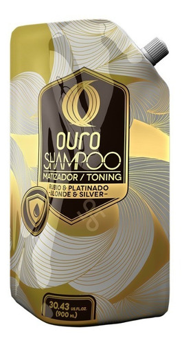 Shampoo Matizador Plata Silver Ouro Cabello Sobre 900ml