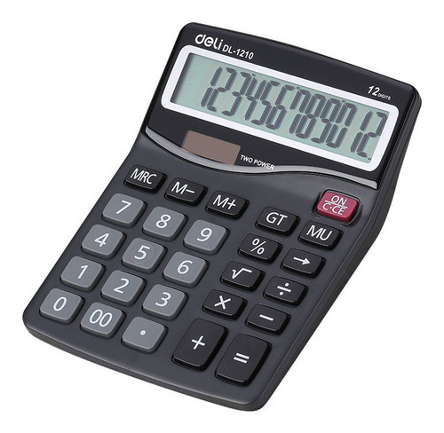 Imagen 2 de 4 de Calculadora De Escritorio Deli E1210