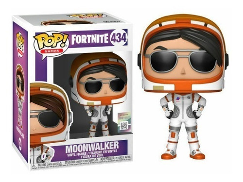 Funko Pop Fortnite Moonwalker 434 Games Figura Original Edu