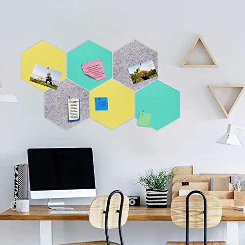 Tablero De Corcho Hexagonal Grande, Tablero De Corcho A...