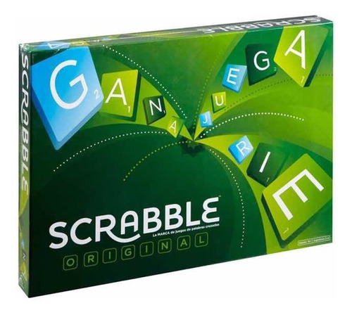 Scrabble Juego De Palabras Cruzadas Original Mattel Español