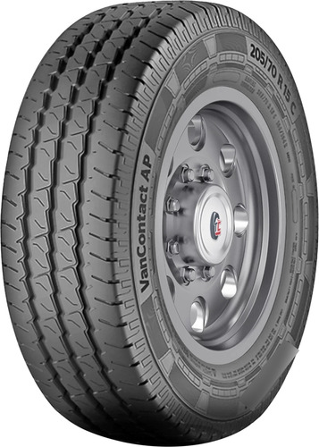 Llanta Continental Vancontact Ap 205/70r15c 106/104r 8pr