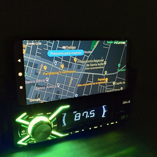 Estereo Porta Celular. Coustic. Co-smart7bt. Un Din. 2xusb.