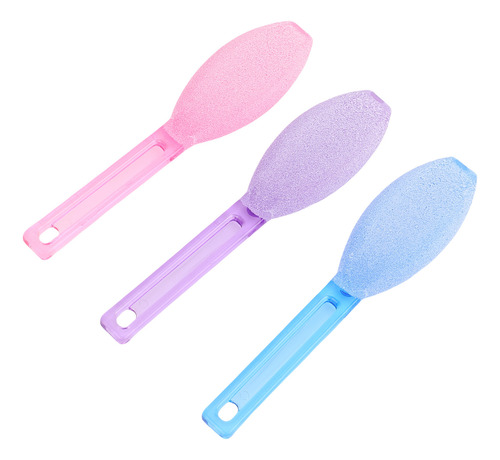 Lima Para Pies Para Pedicura, 3 Unidades, Herramienta Ergonó