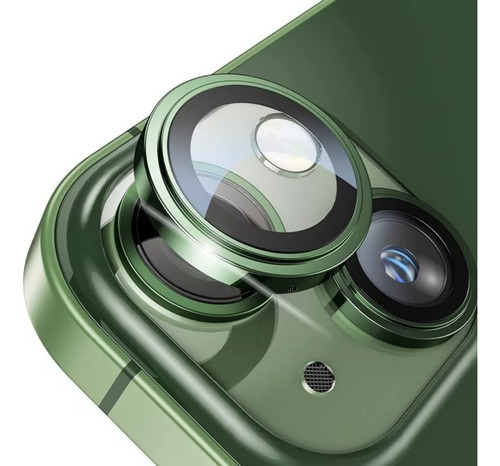 Vidrio Protector Lente De Cámara Para iPhone 13 Mini/ Green