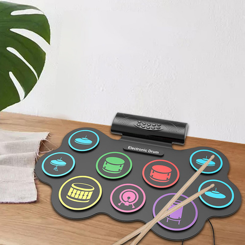 Batería Electrónica Portátil Con Calidad De Sonido