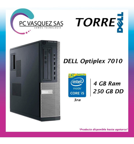 Imagen 1 de 5 de Torres Corporativas Dell-lenovo Core I5-3ra Gen