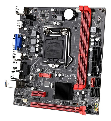 Placa Madre B75m Lga 1155 Pcie 8x Ddr3 2da Y 3ra Generacion