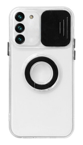 Estuche Protector Para Samsung S22 Ringcam Negro