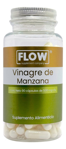 Vinagre De Manzana 90 Cápsulas Flow