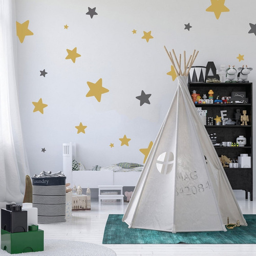 Stencil Kit De Estrela - Molde Vazado Decoração R-1040