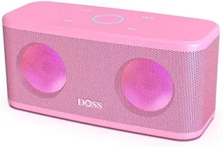 Parlante Doss Soundbox Plus Control Táctil Rosa