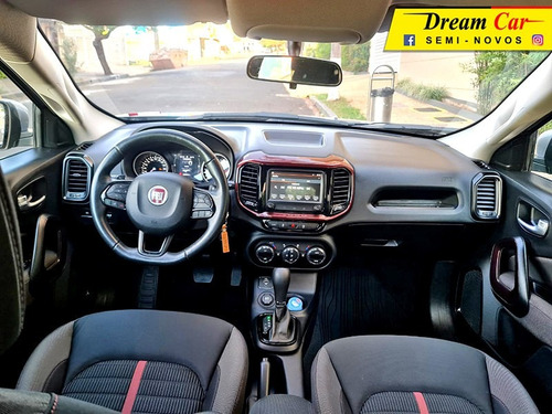 Imagem 11 de 15 de Fiat Toro Freedom 1.8 Cinza 2020