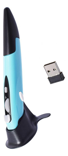 2.4g Usb Inalámbrico Óptico Ratón En Apariencia De Azul