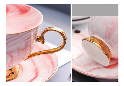 Boo Xícara E Pires De Chá De Porcelana Vintage Com Colher E