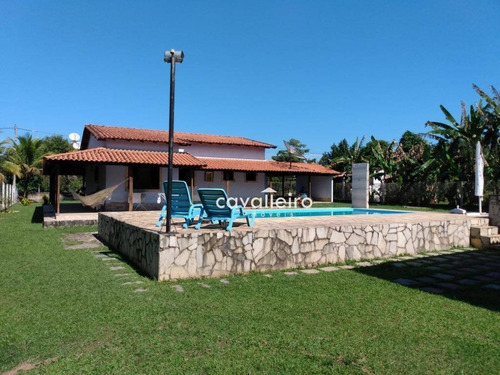 Chácara Com 4 Dormitórios À Venda, 2500 M² - Ubatiba - Maricá/rj - Ch0071