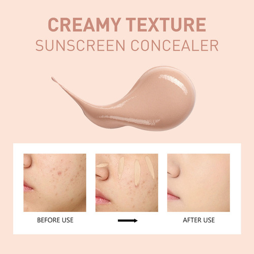 Protector Solar De Maquillaje Tres En Uno Con Base Corrector