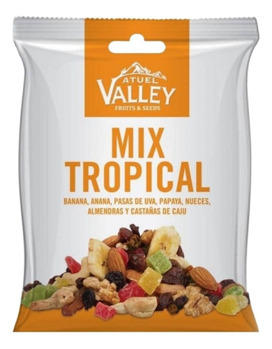 Mix De Frutas Secas Tropical Atuel Valley 40 Gr. 