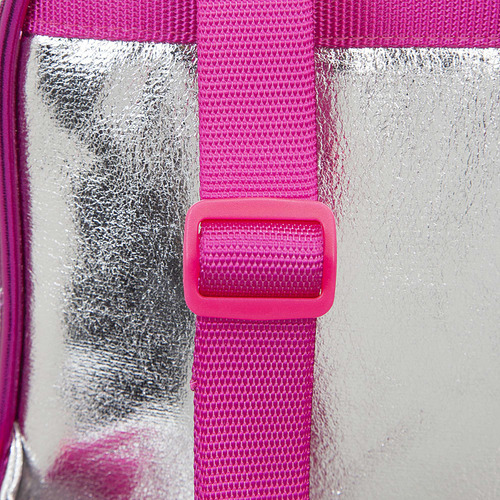 Bolsa Niñas Backpack Cloe Iritza Chico Color Plateado