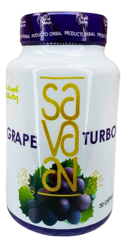 Grape Turbo | Natural Beauty 30 Caps Elimina Adiposidades