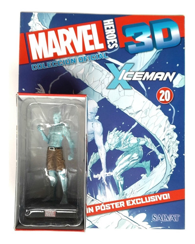 Fasciculo Iceman X Men - Marvel 3d - Los Germanes
