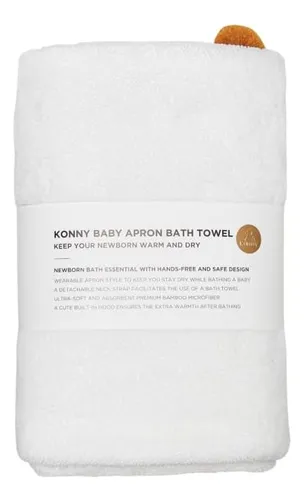 Konny Baby Drim Bath Bath Toalls Essentials Cloths - Crema N