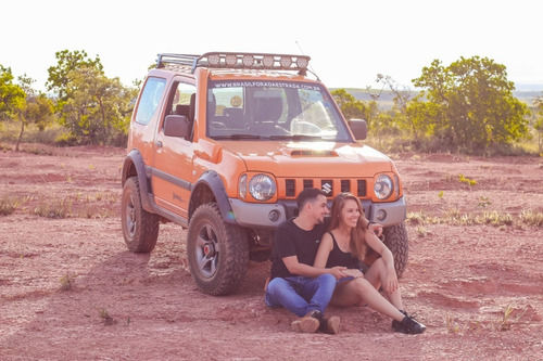 Bagageiro Rack Teto Suzuki Jimny P/ Faroletes Todos Os Anos