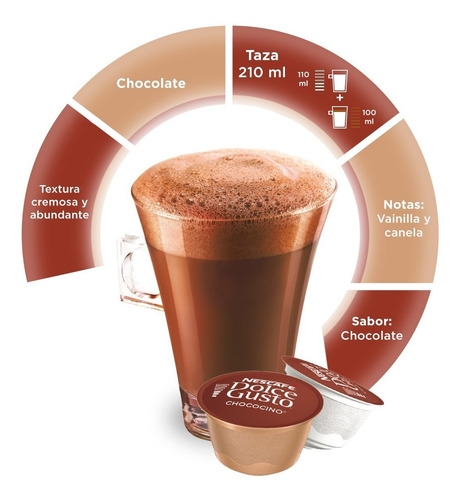 Imagen 3 de 5 de Dolce Gusto Capsulas Chococino X3 Cajas