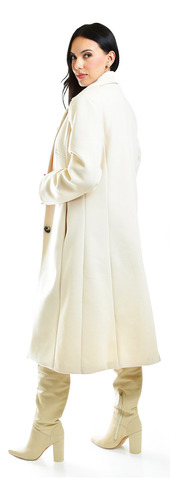 Abrigo Largo Roman Fashion /juvenil, 2055 (hueso)