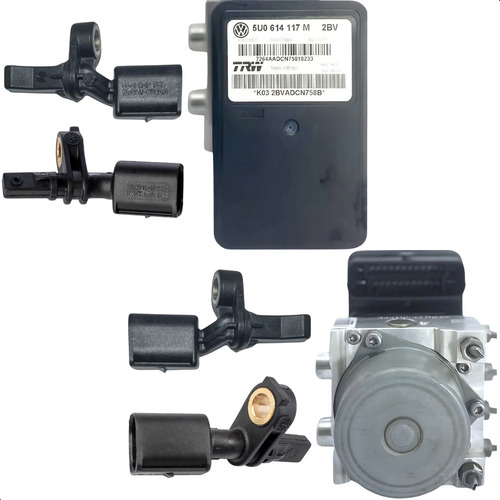 Kit Sensores Td Dd Com Modulo Abs Vw Gol G6 A G8 2013 A 2023