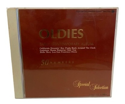 Oldies Early Contemporary Album Cd Jap Usado