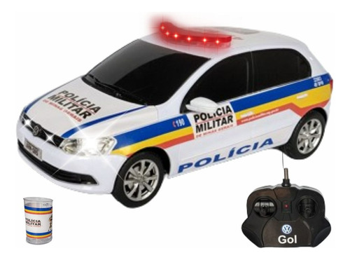 Viatura Policia Minas Gerais, Giro, Sirene, Strobo, Control