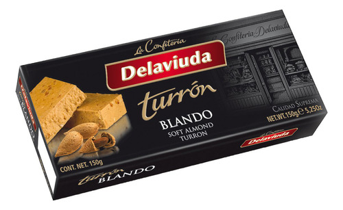 Turron Español Blando Delaviuda 150 Gr
