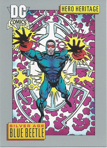 Barajita Blue Beetle Dc Comics 1991 #2 Hero Heritage Silver