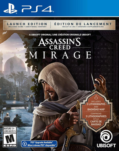  Assassin's Creed Mirage Launch Edition Nuevo Fisico Ps4