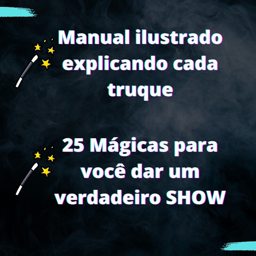 Imagem 3 de 5 de Brinquedo Infantil Kit Com 25 Magicas Para Meninos E Meninas