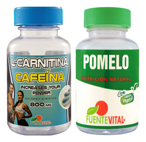 L-carnitina + Pomelo Cápsulas - Control De Peso Pack Oferta!