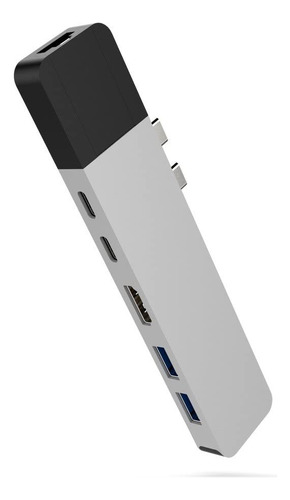 Hyper Sanho - Adaptador De Concentrador Usb C Para Mac, Hub