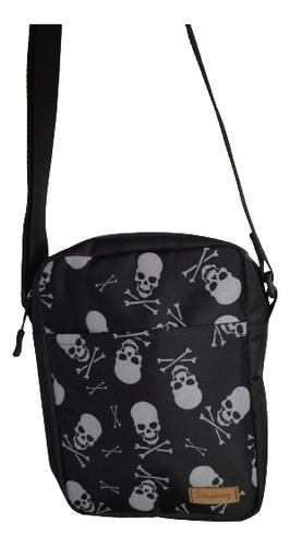 Morral Bandolera Cartera Calaveras