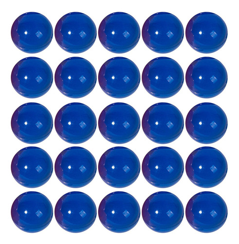 Ha 25x Bolas De Bingo Reemplazo De Bolas De Rifa Azul
