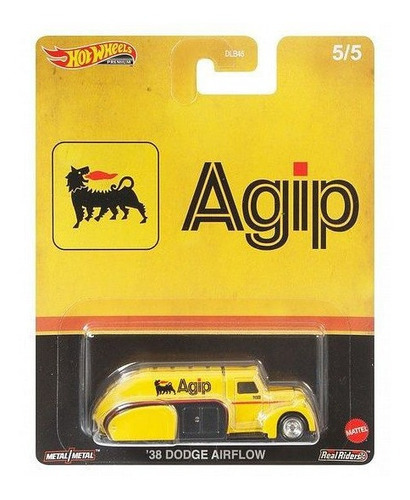 Hot Wheels Premium Gas Stations - Agip Cor Amarelo